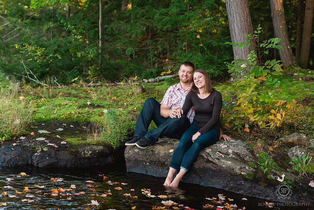 fall engagement at the cottage