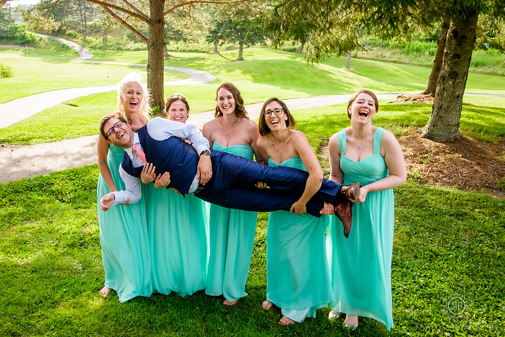 funny bridal party photos