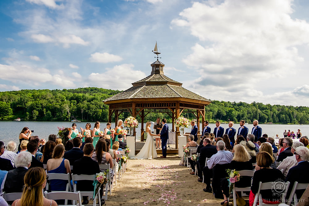 muskoak ceremony at deerhurst resort