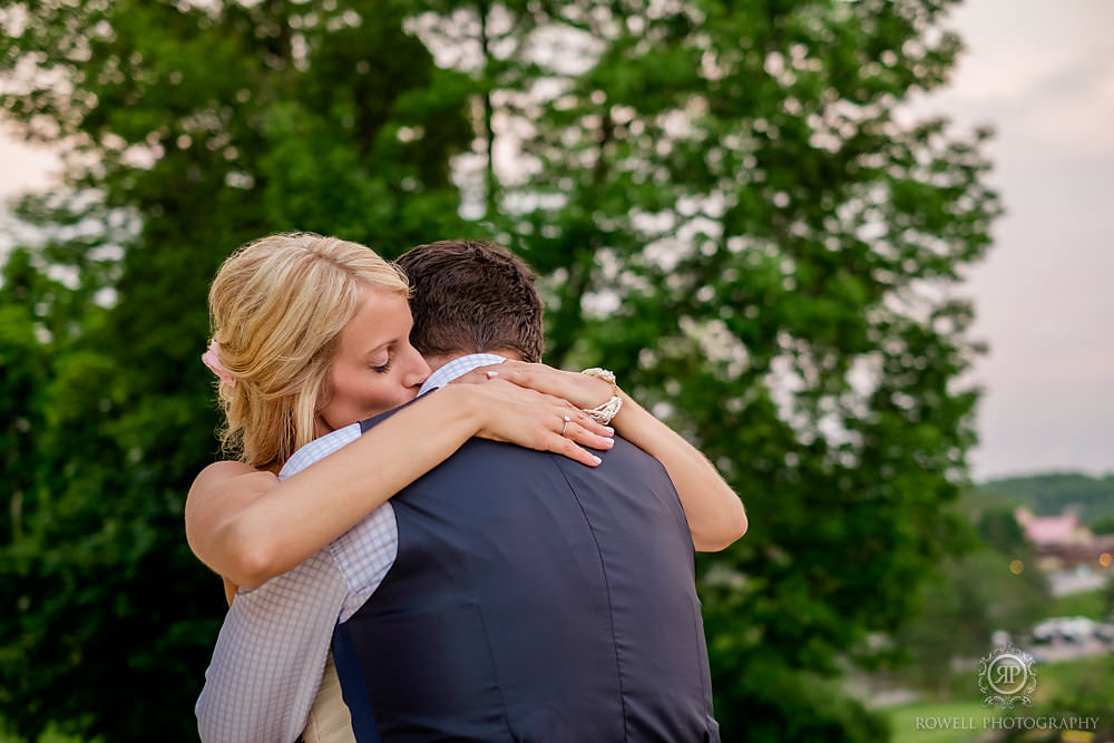 romantic muskoka wedding photos