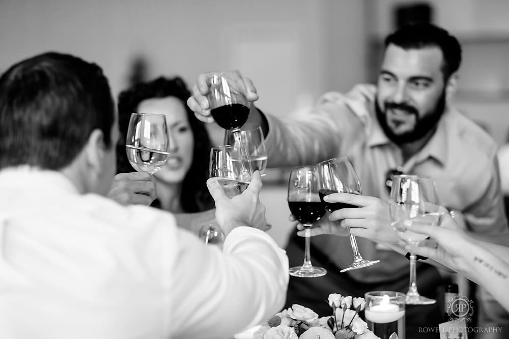 wedding guests at deerhurst resort weddings