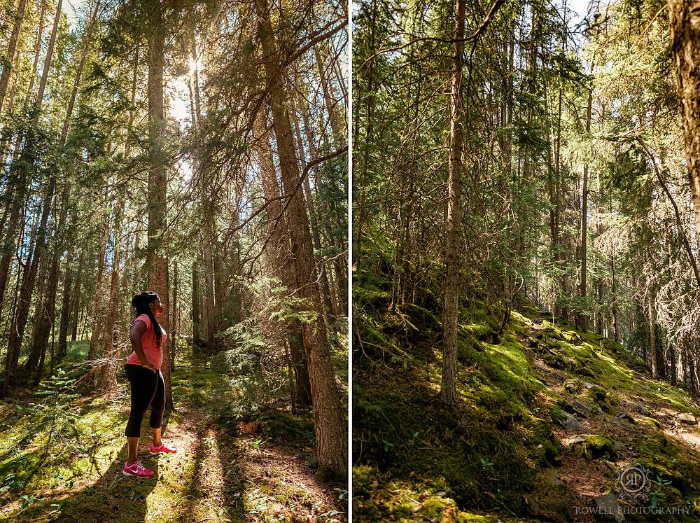 Banff canada fitness shoot