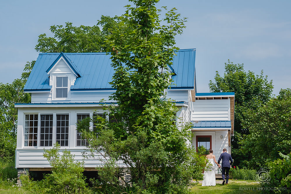 Muskoka cottage wedding