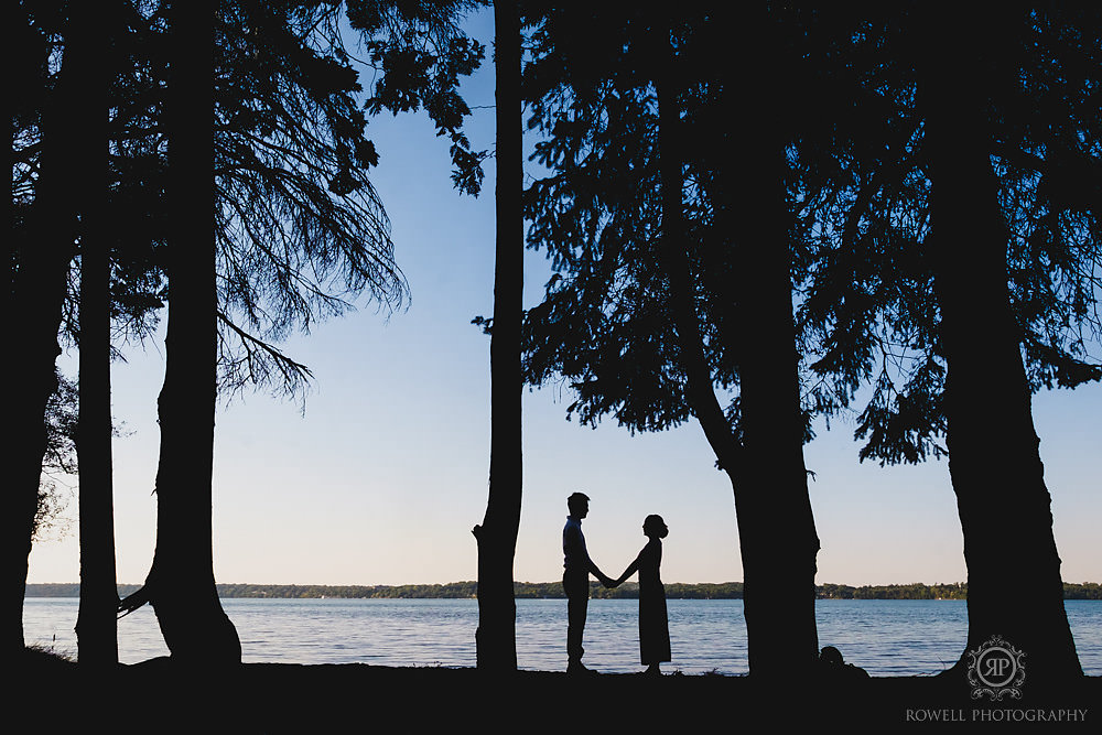 barrie ontario beach engagement