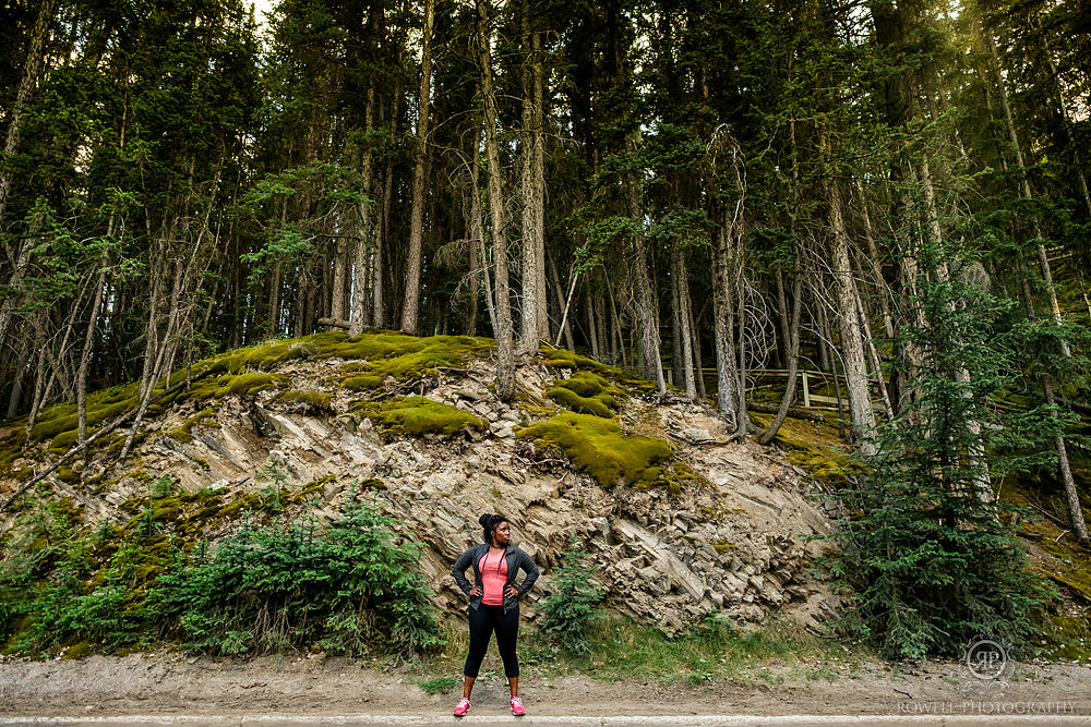 destination portrait session banff