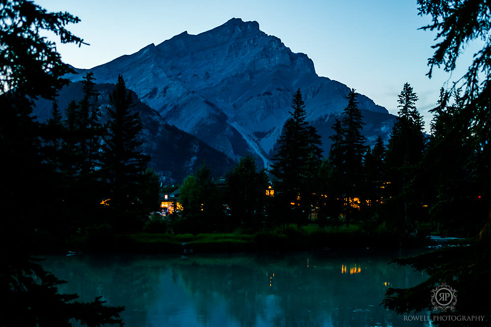 mountain landscape banff