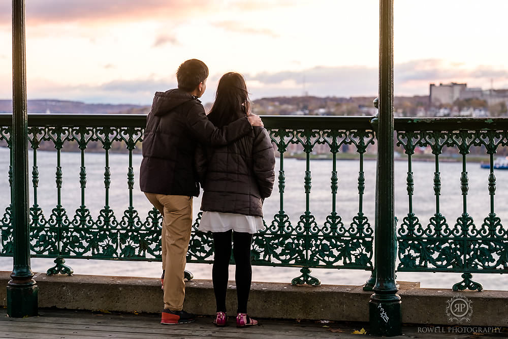 romnatic canada pre-wedding photos