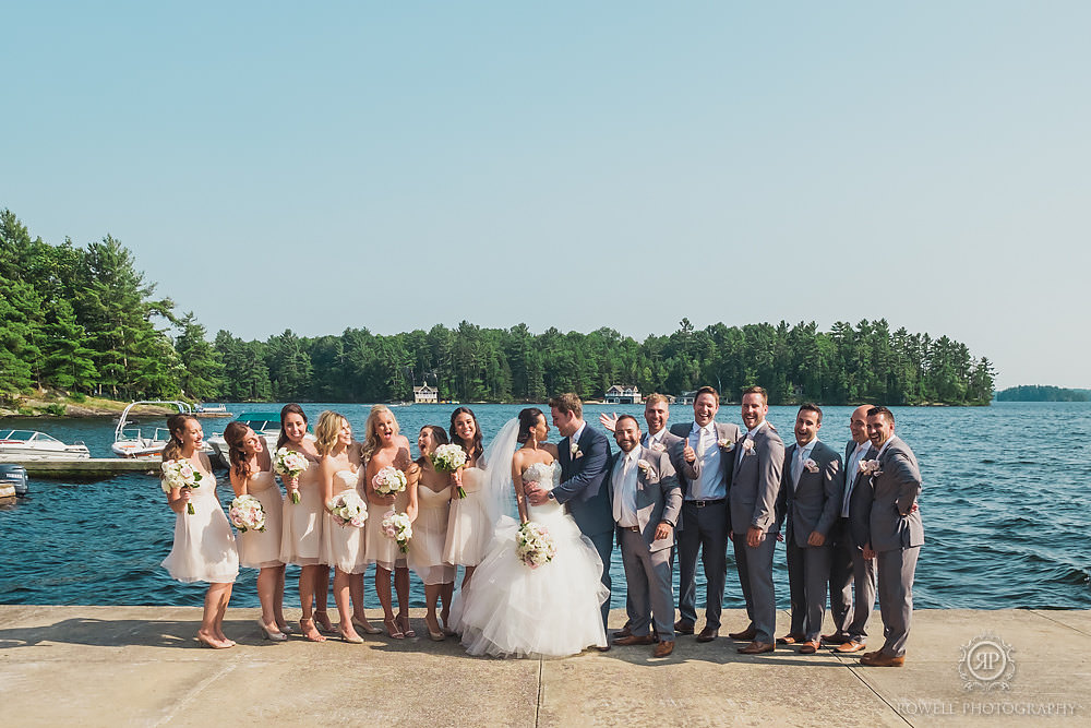 Muskoka Wedding Windermere House bridal party photos1