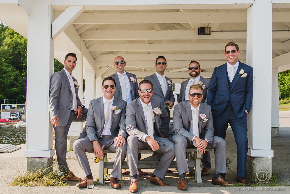 Muskoka Wedding Windermere House bridal party photos3