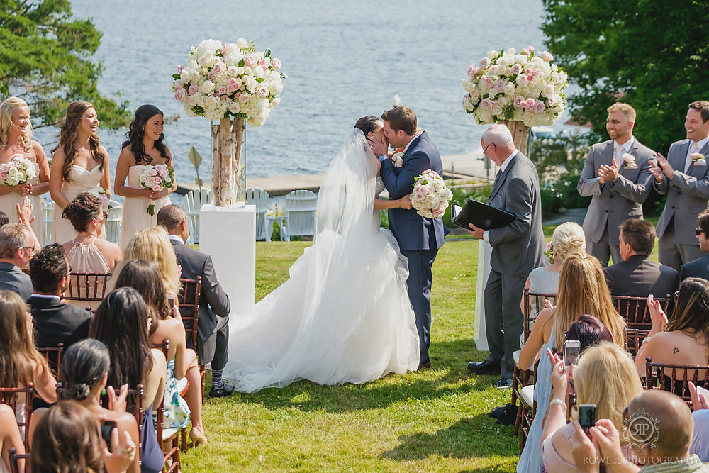 Muskoka Wedding Windermere House outdoor ceremony3