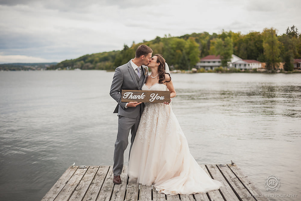 thank you from the bride and groom