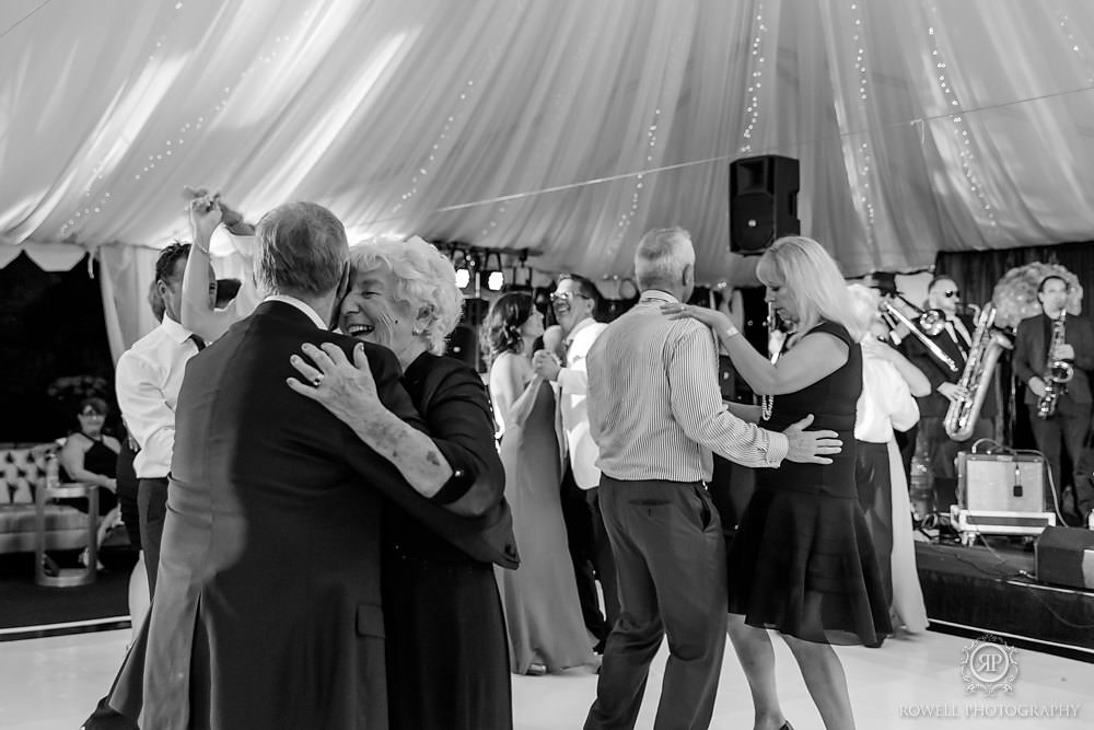 a romantic backyard wedding adorable grandparents dancing