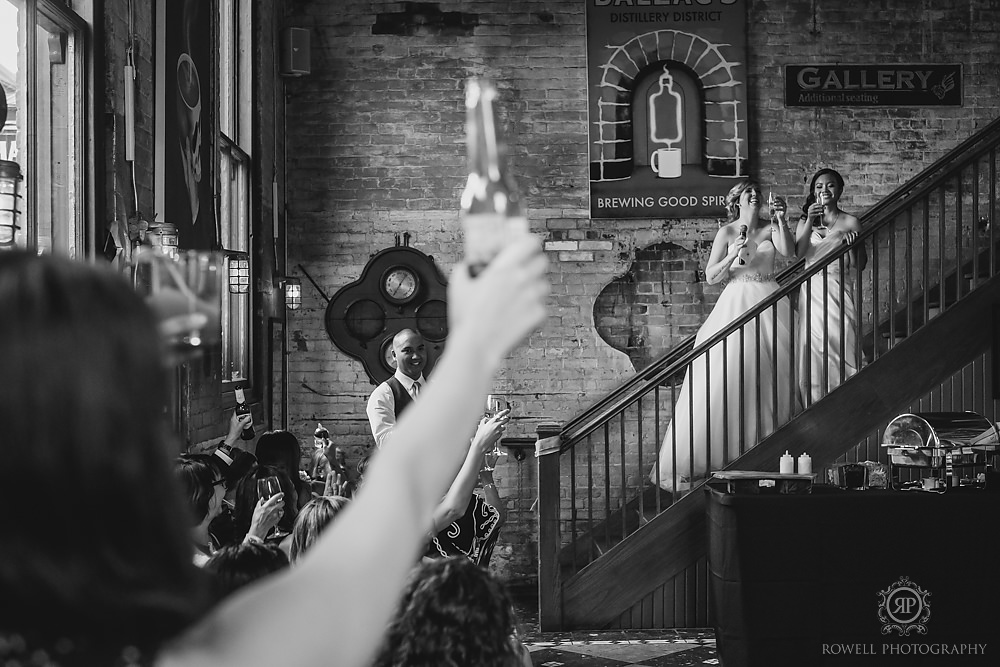 Toronto Wedding Balzacs Distillery District46