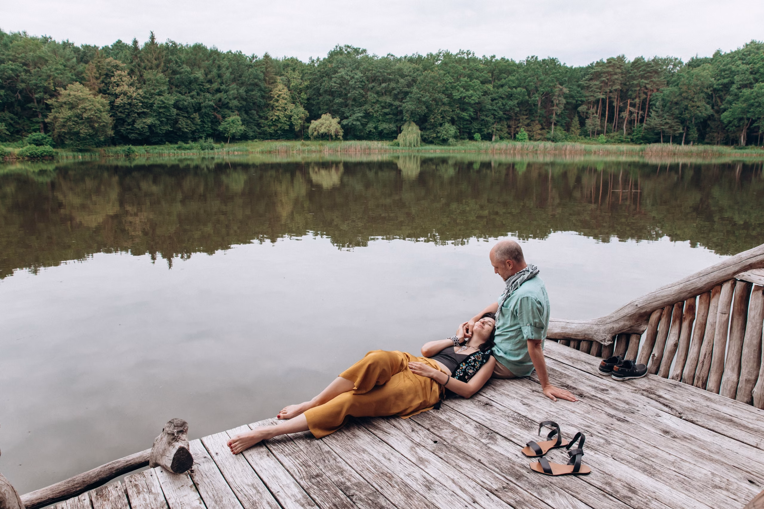 Iryna Khrystynych and Ryan Rowell